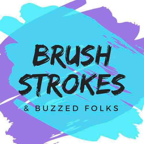 Brush Strokes & Buzzed Folks: Funky Ostrich