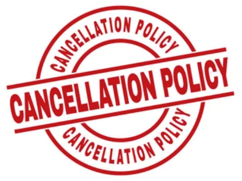 COVESA AMM Cancellation policy