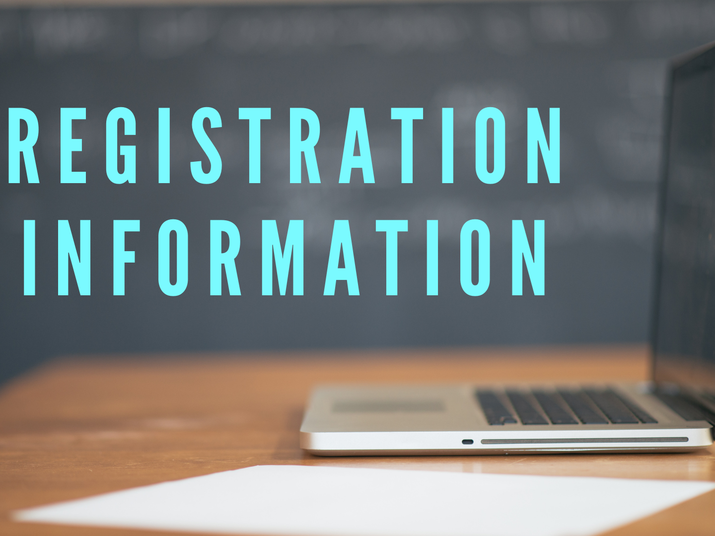 Registration Info