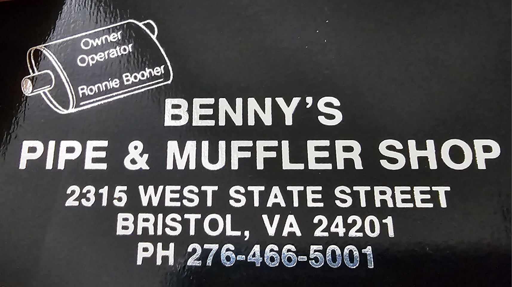 Benny's Pipe & Muffler Shop
