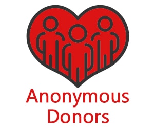 Many Anonymous Donors