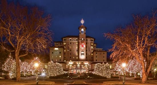 Broadmoor at night