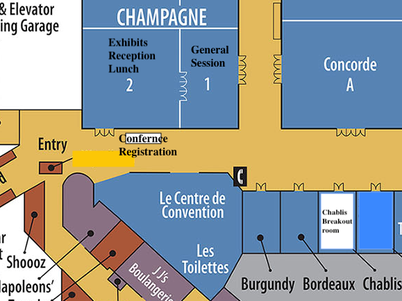 Conference Area Map