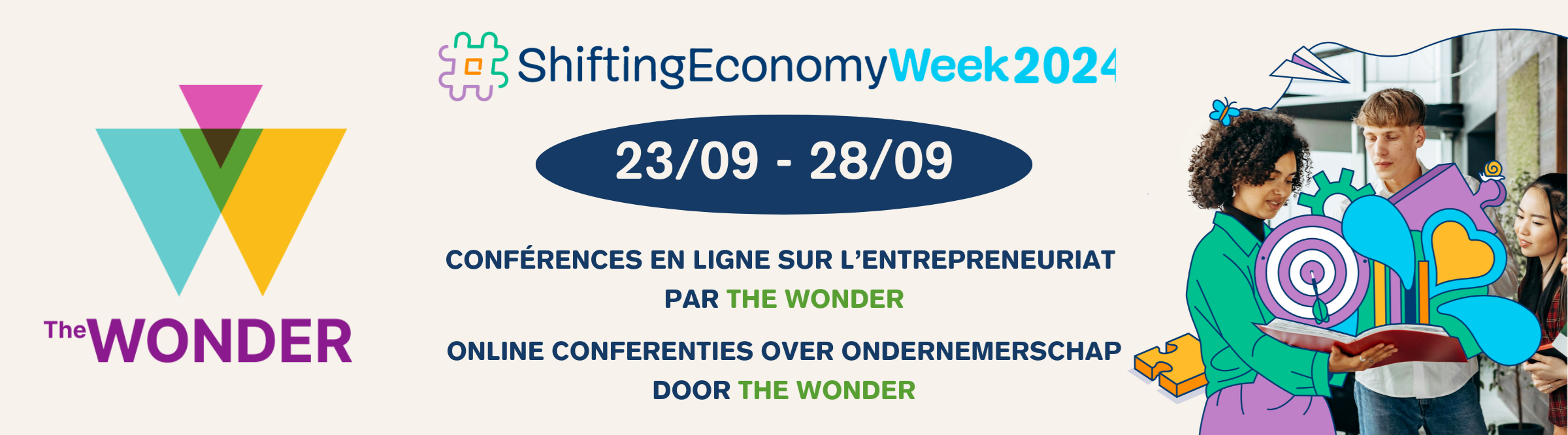 23/09 -> 28/09 Shifting Economy Week x The Wonder